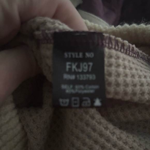 POL Purple Ivory Contrast Jacket Size Large - Picture 4 of 6